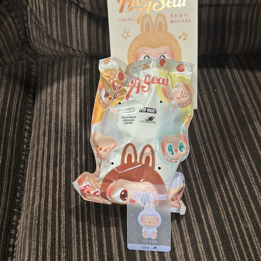 POP MART Have a Seat LABUBU. YOU GET ZIZI. Unopened Bag. NIP